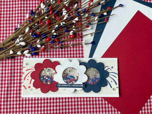 4th of July Shaker Card