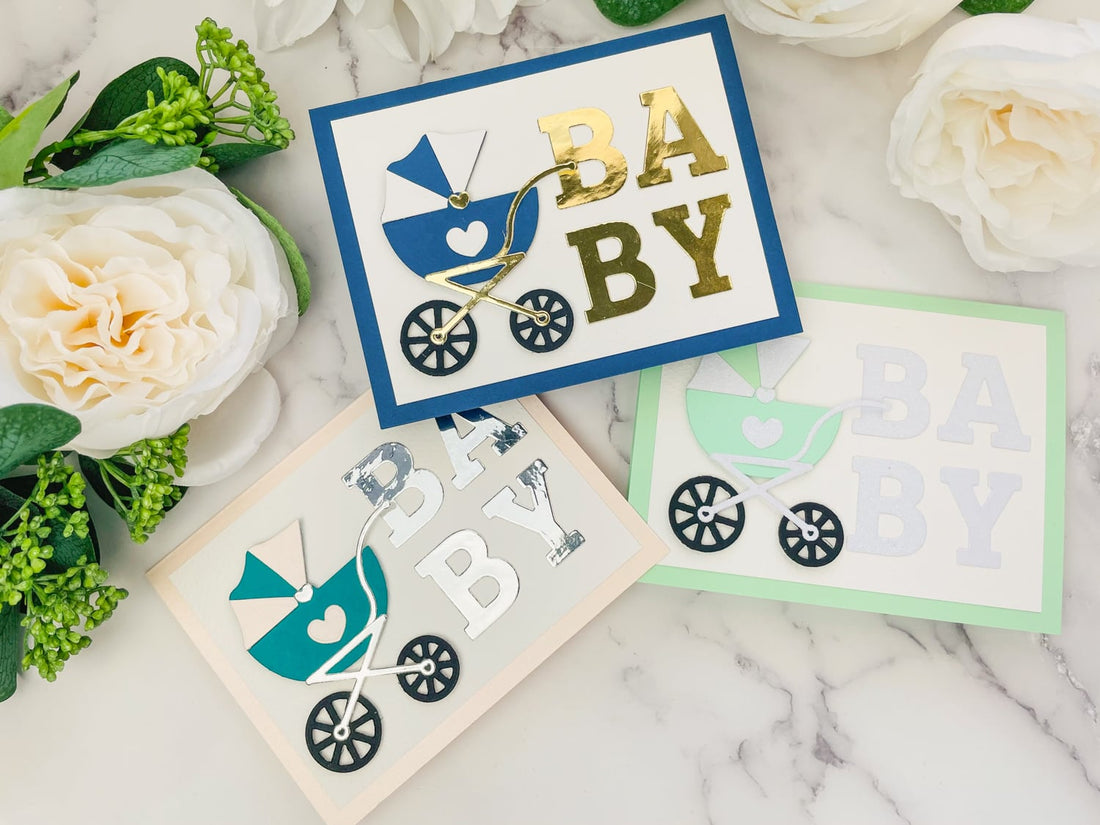 Baby Carriage Greeting Card