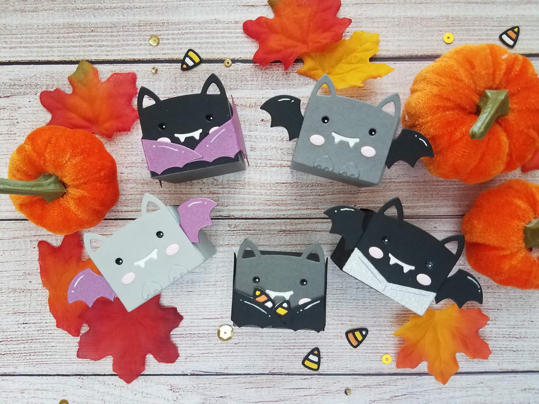 Halloween Bat Treat Boxes