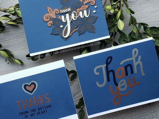 Handsome Boho Thank You Cards Set