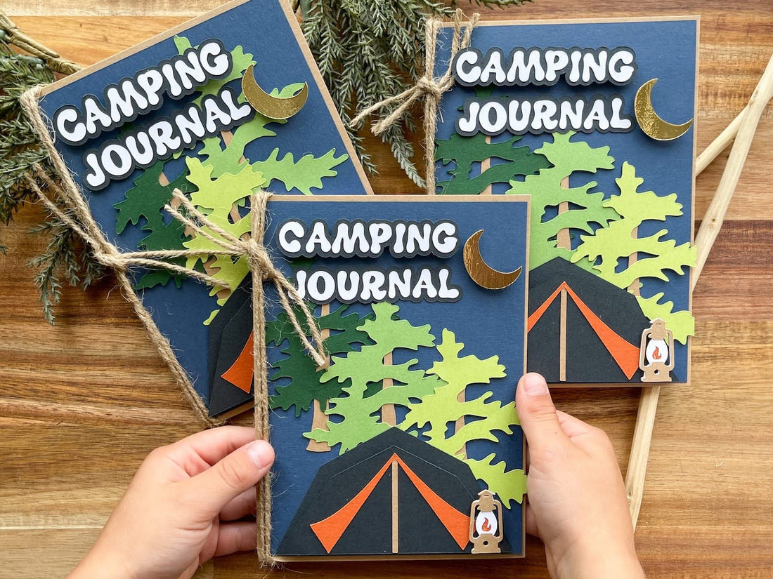 DIY Paper Camping Journal