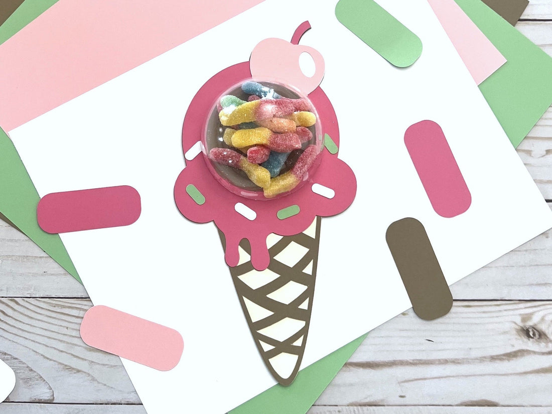 Make Something Beautiful®️-Ice Cream Treat Holder-Cardstock Warehouse