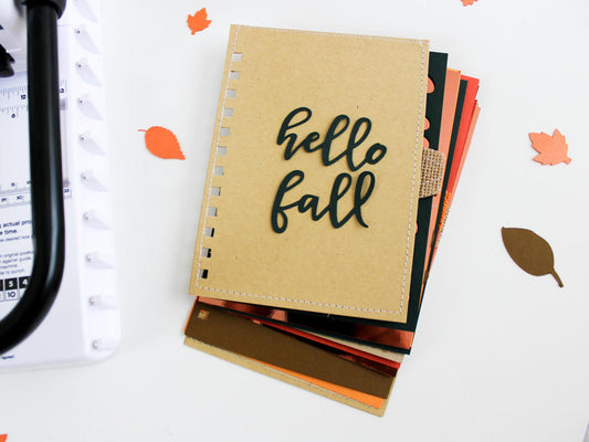 Fall Bucket List Mini Album