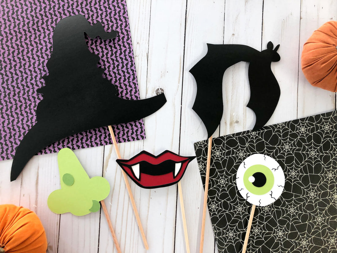 Halloween Paper Photobooth Props