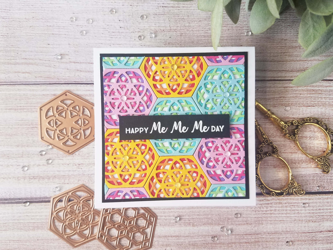 Layered Die Cut Birthday Card