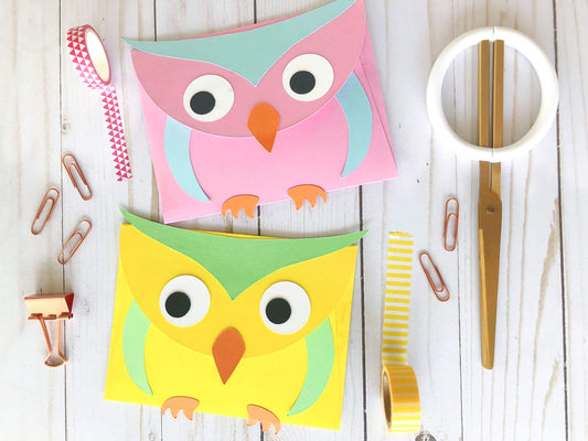 Paper Owl Envelopes