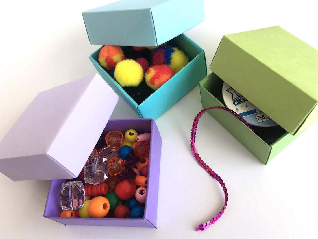 DIY Paper Gift Boxes