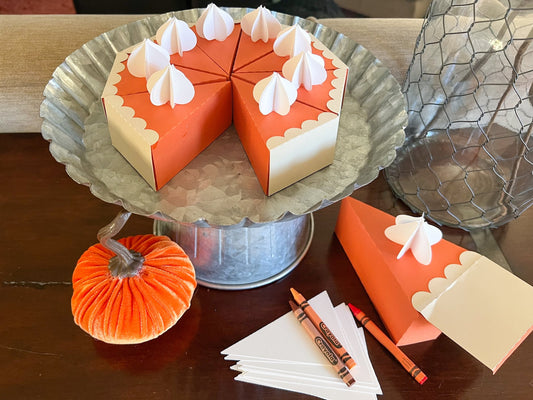 Pumpkin Pie Treat Boxes