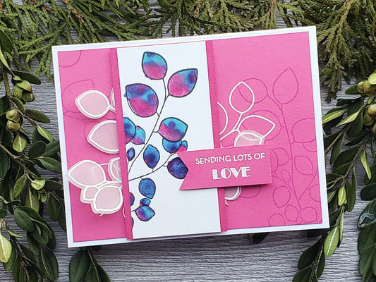 Razzle Berry Valentine Card