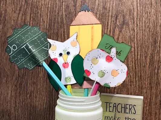 DIY Teacher Appreciation Pencil Topper