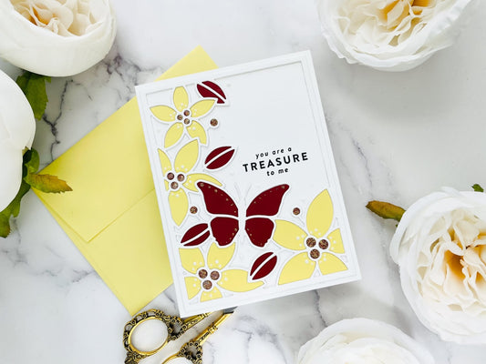 You Are A Treasure Die Cut Card