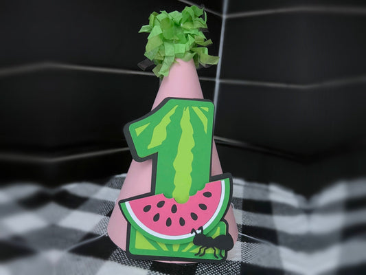 First Birthday Watermelon Birthday Hat