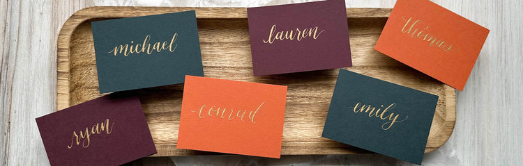 Colorplan Flat Place Cards