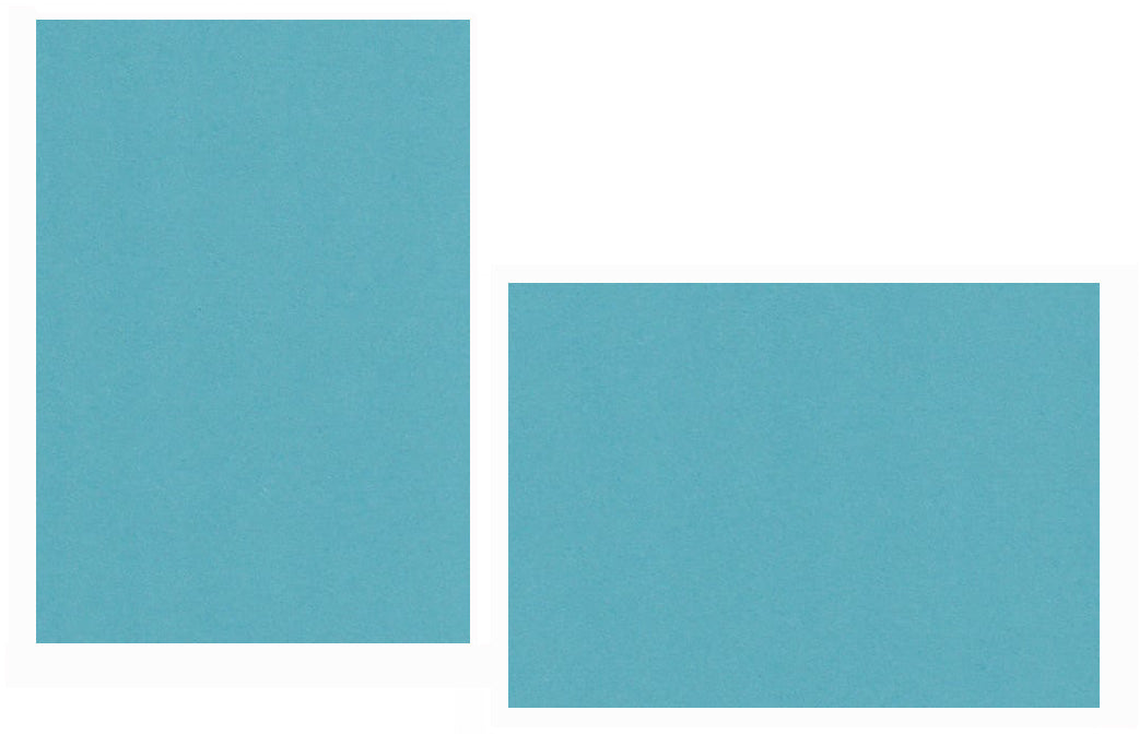 Woodstock Azzurro Blue Flat Panel Cards