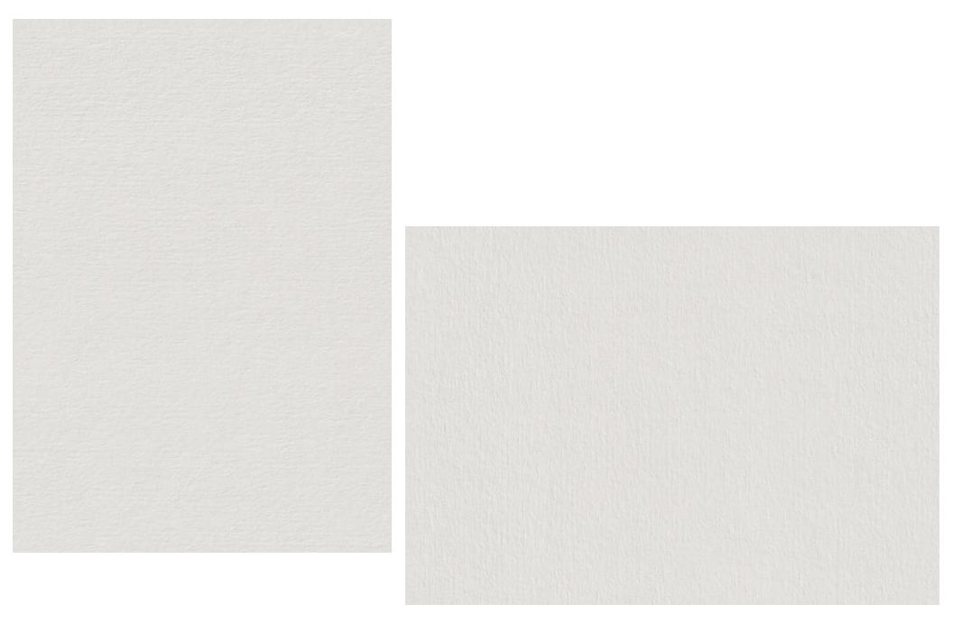 Pale Grey Flat Panel Cards | Colorplan Cardstock