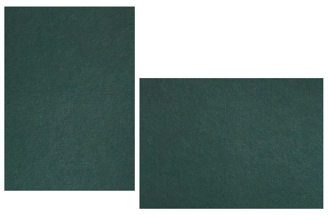 Racing Green Flat Panel Cards | Colorplan Cardstock