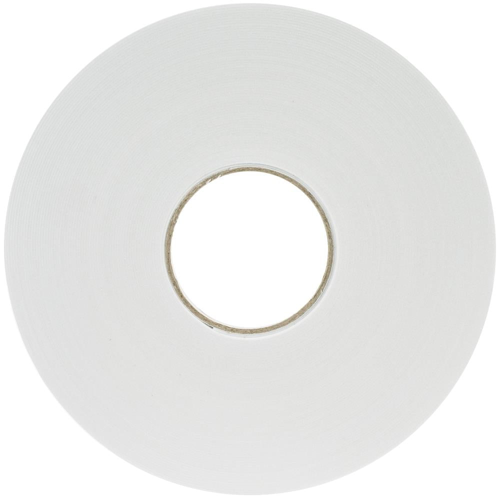 Scrapbook Adhesives Foam Tape - White - 1/2 inch x 108 feet - BIG ROLL