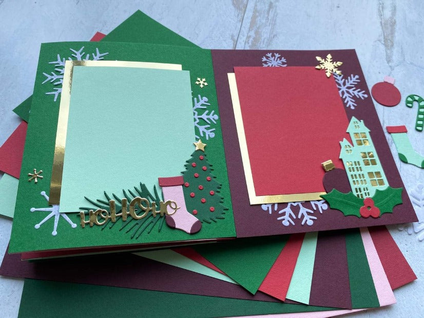 green cardstock color comparison image