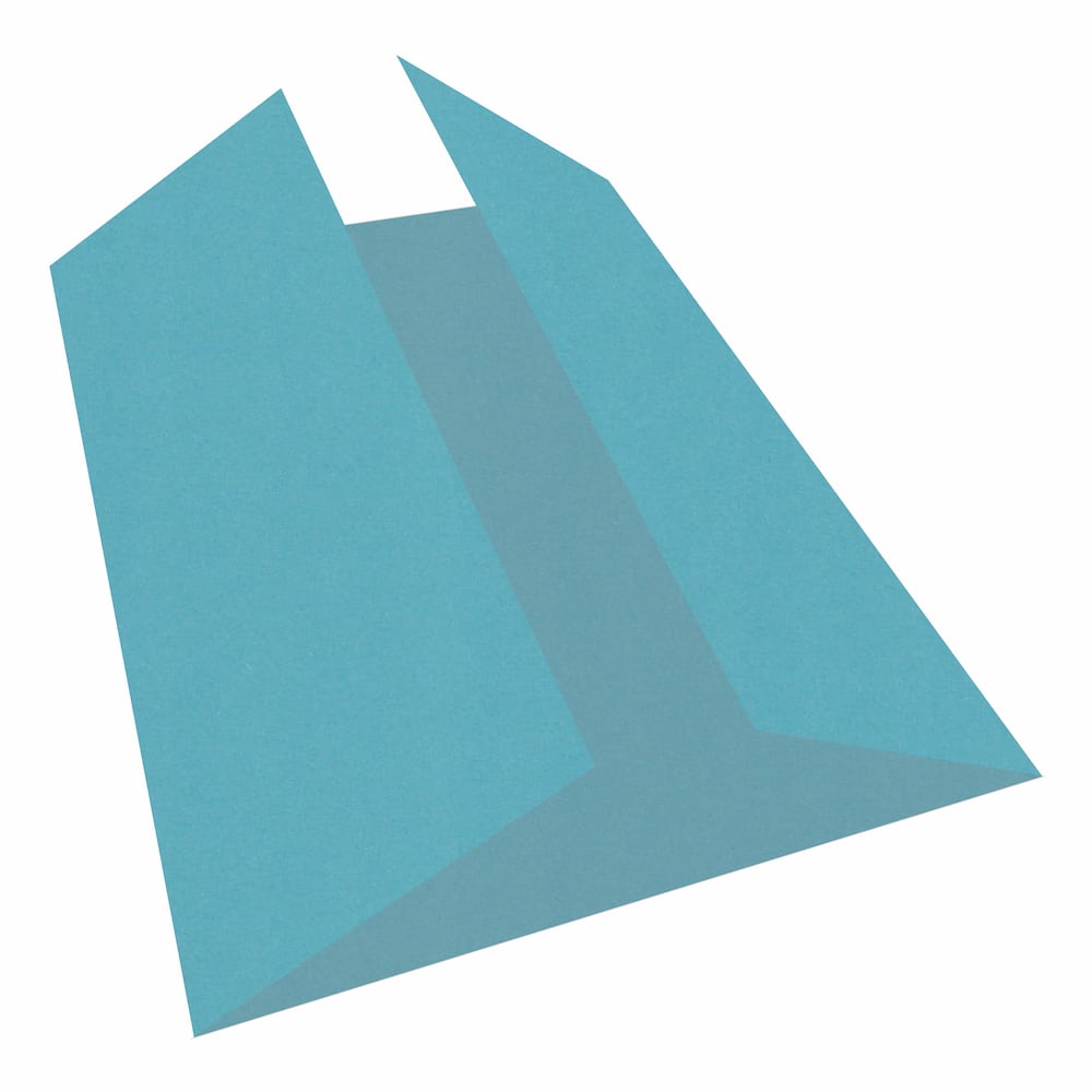 Azzurro Gate Fold Cards-Cardstock Warehouse