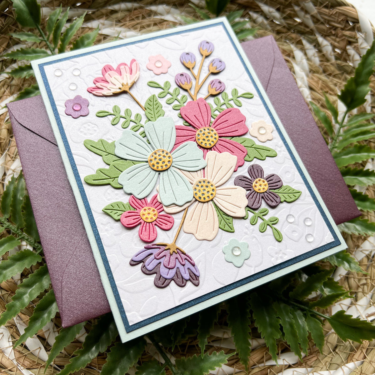 Spellbinders Etched Dies -  Be Bold Blooms