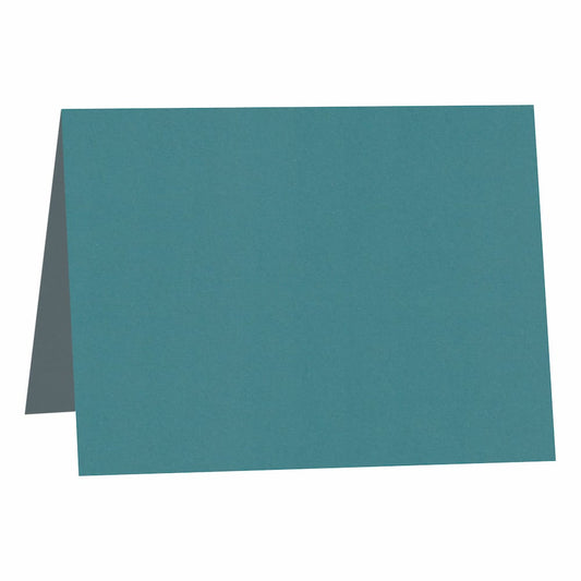 Woodstock Blu Intenso Dark Teal Folded Place Cards