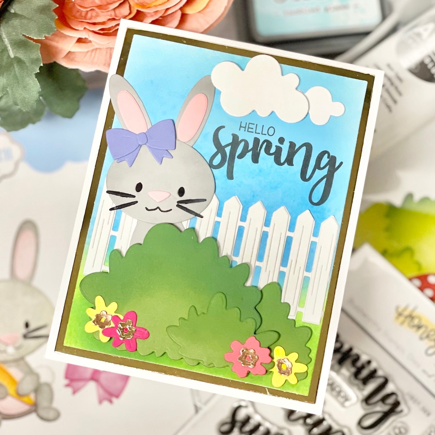 Spring Bunny Card