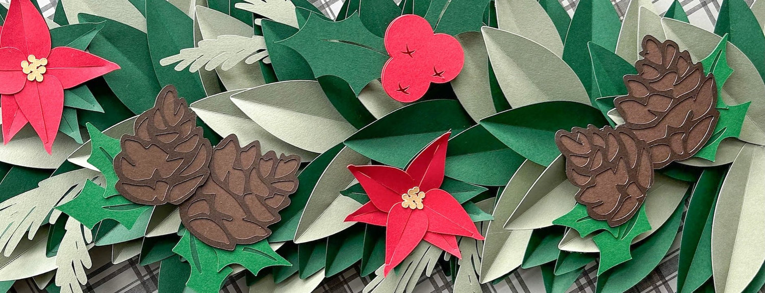 Christmas Magnolia Leaf Garland