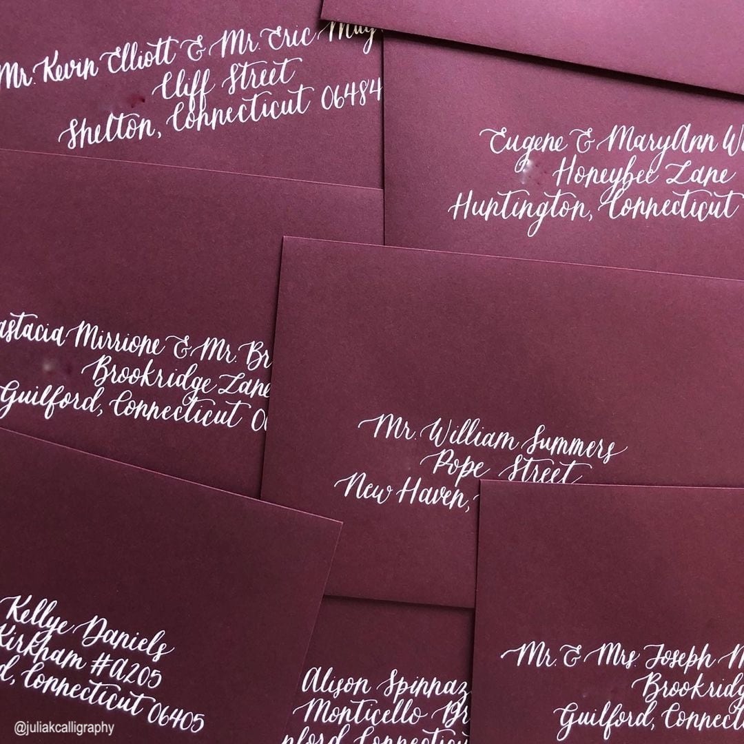 Claret Colorplan Euro Envelopes