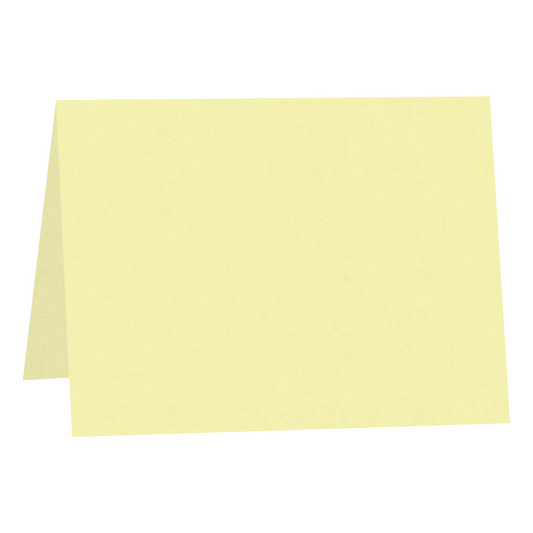 Sorbet Yellow Half-Fold Cards-Cardstock Warehouse