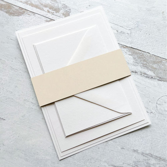 Vellum White Belly Band | Colorplan   