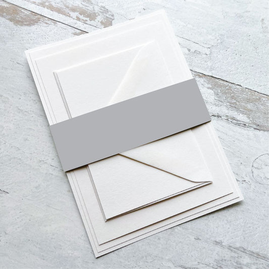 Dove Gray Belly Bands-Cardstock Warehouse