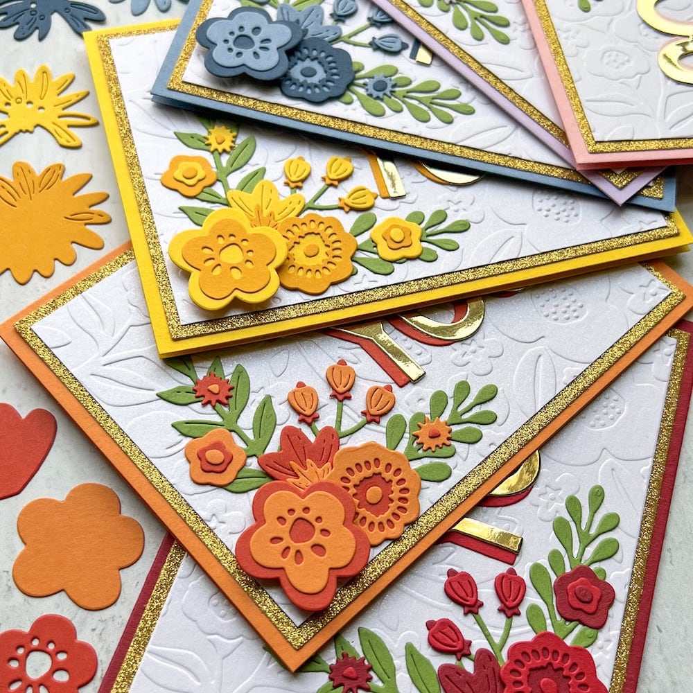 Spellbinders Dies - Simply Perfect Layered Blooms