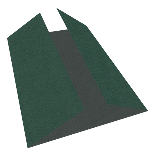 Evergreen Linen Gate Fold Cards