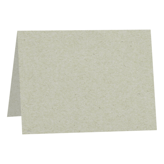 Gray Kraft Half-Fold Cards-Cardstock Warehouse