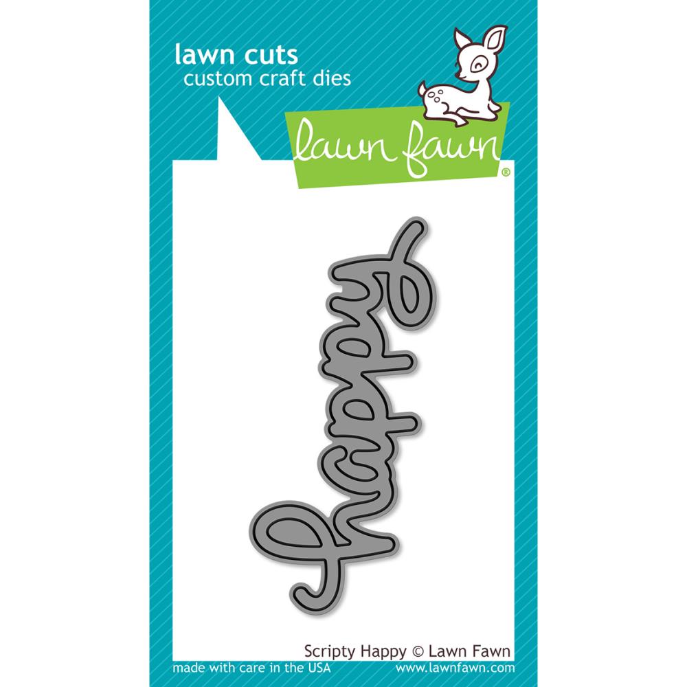 Lawn Cuts Custom Craft Die - Happy