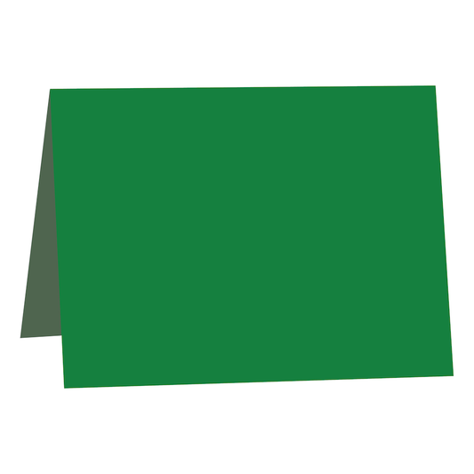 Kelly Green Half-Fold Cards-Cardstock Warehouse