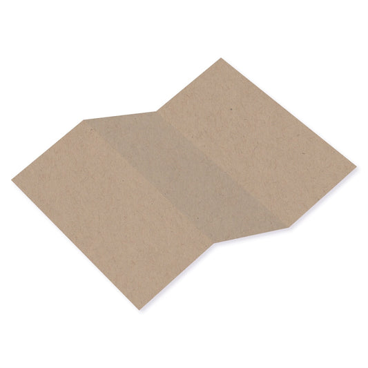 Kraft Speckletone trifold