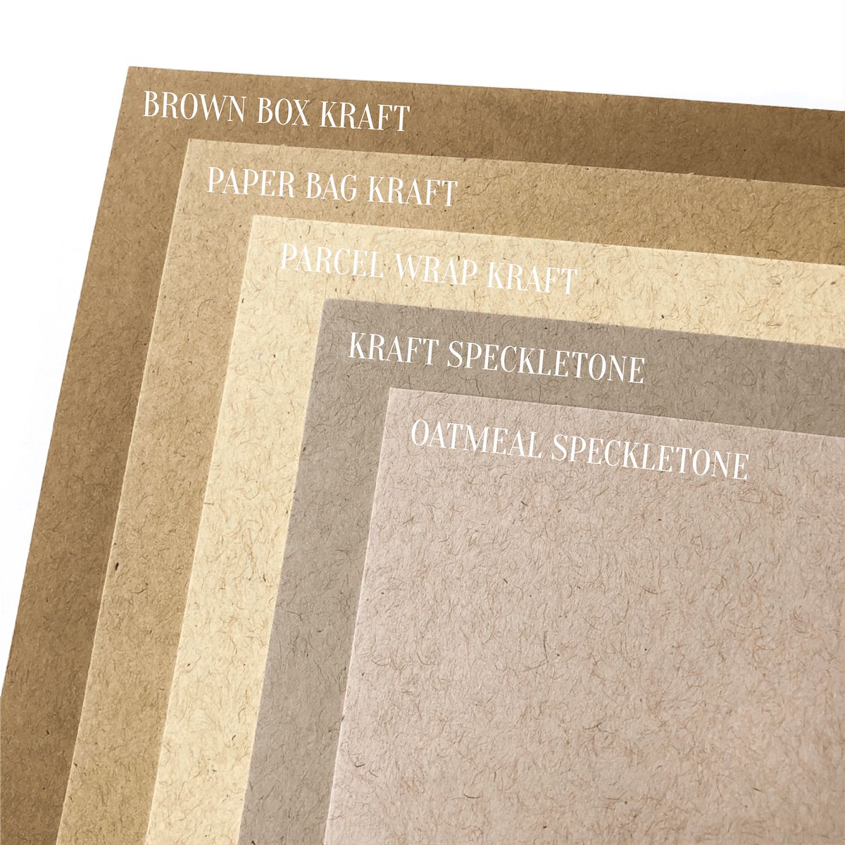 Kraft Cardstock Color Comps