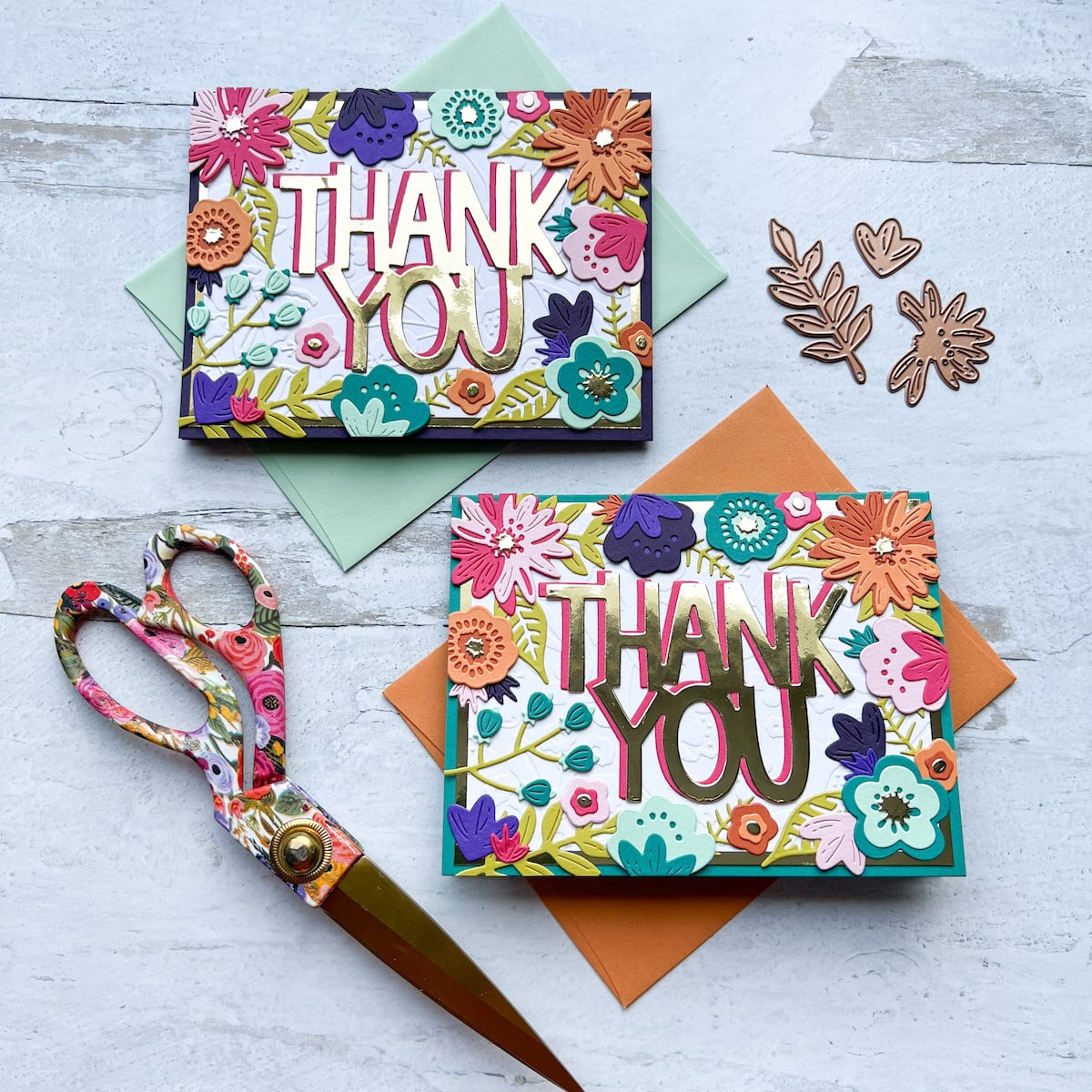 Spellbinders Dies - Simply Perfect Layered Blooms