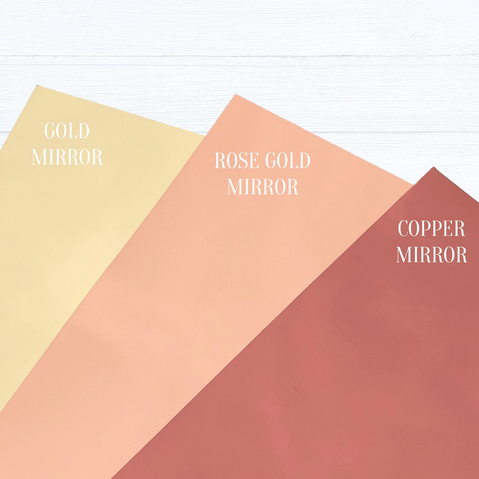 Rose Gold MirriCard Mirror Cardstock