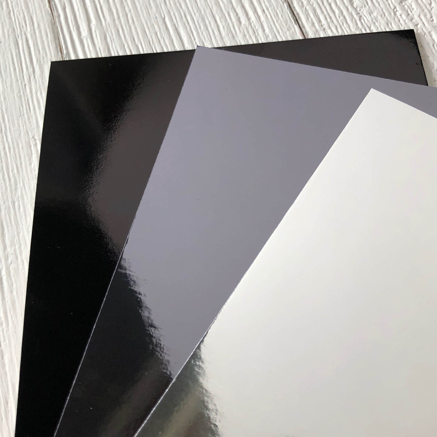 Gun Metal MirriCard Mirror Cardstock