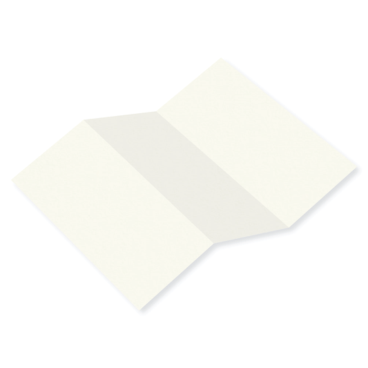 Colorplan Natural Tri Fold Card 