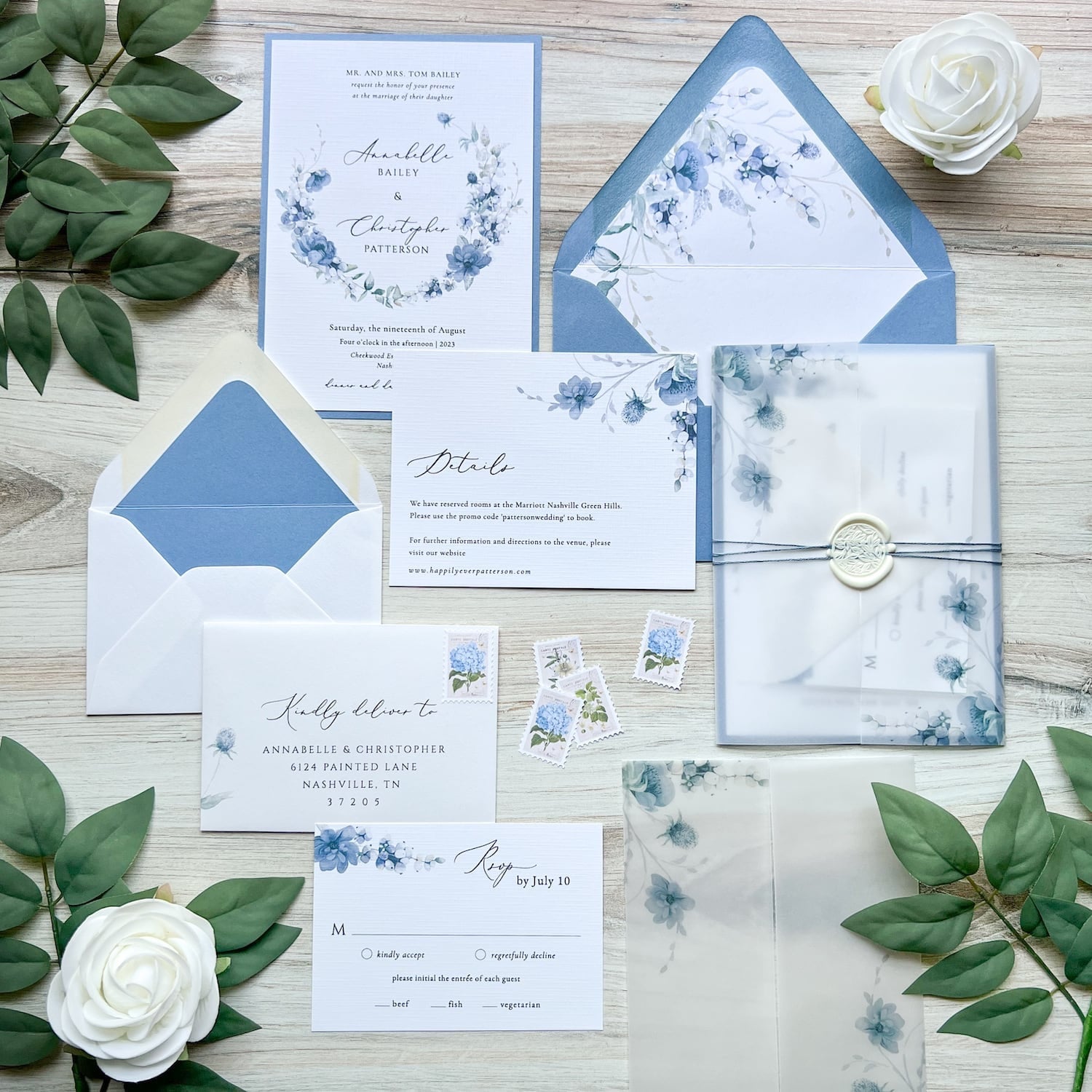 New Blue Wedding Suite