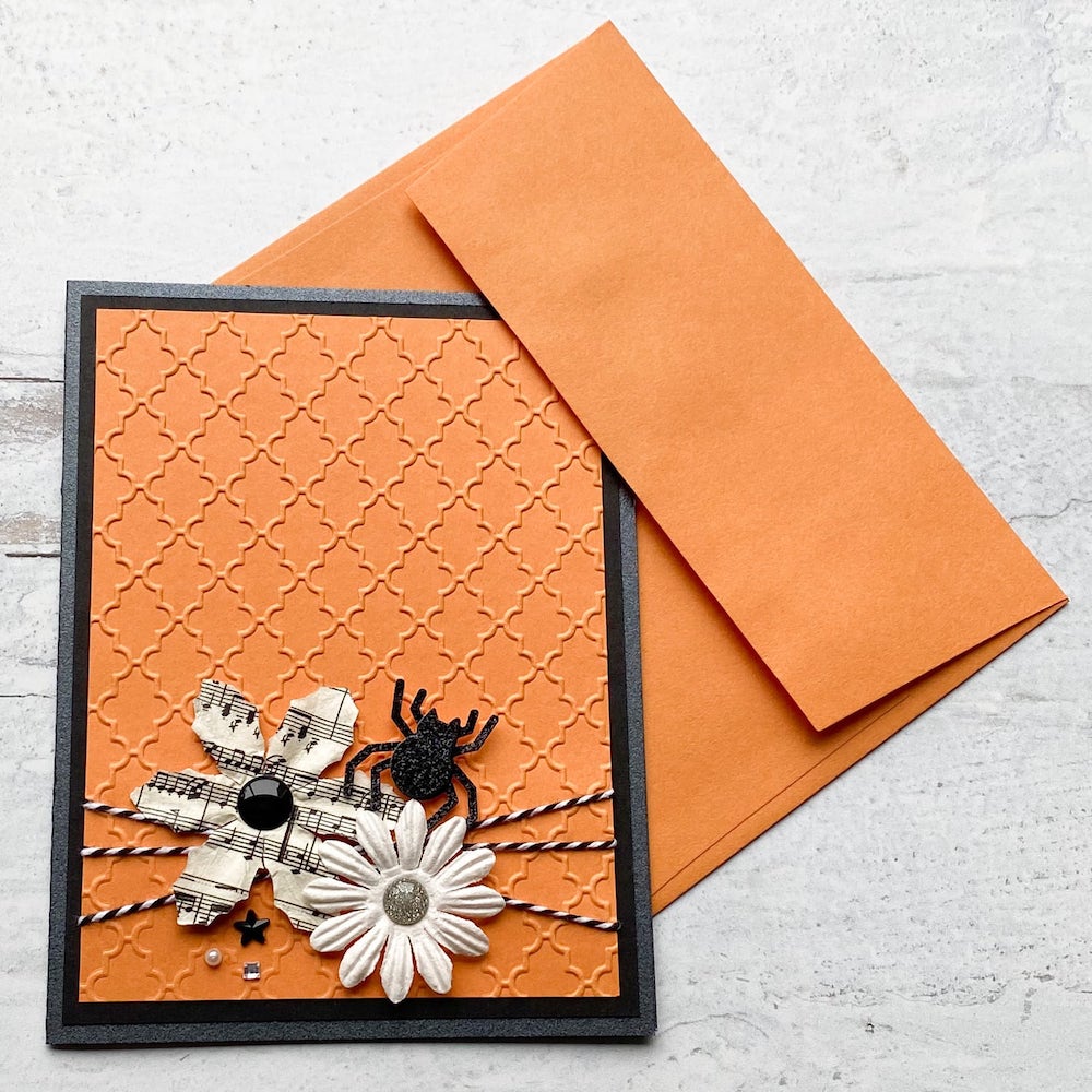  Orange Fizz | Pop-Tone Square Flap Envelopes 