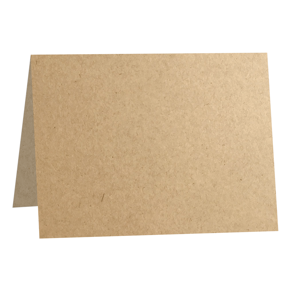 Paper Bag Kraft Half-Fold Cards-Cardstock Warehouse