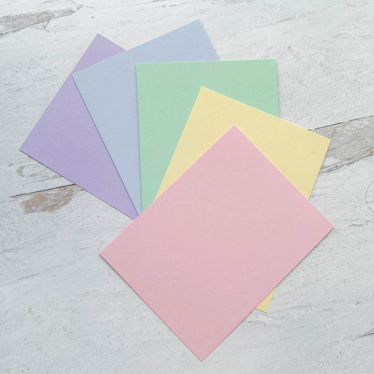 Pastel Dreams Flat Card Multipack - 25 Ct.-Cardstock Warehouse