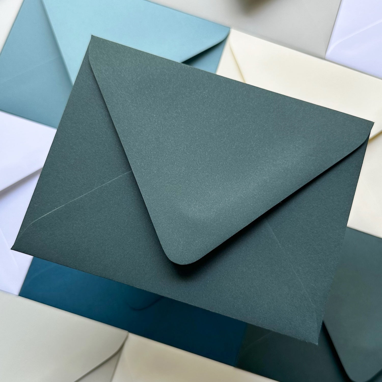 Seaweed Lessebo Colours Envelope