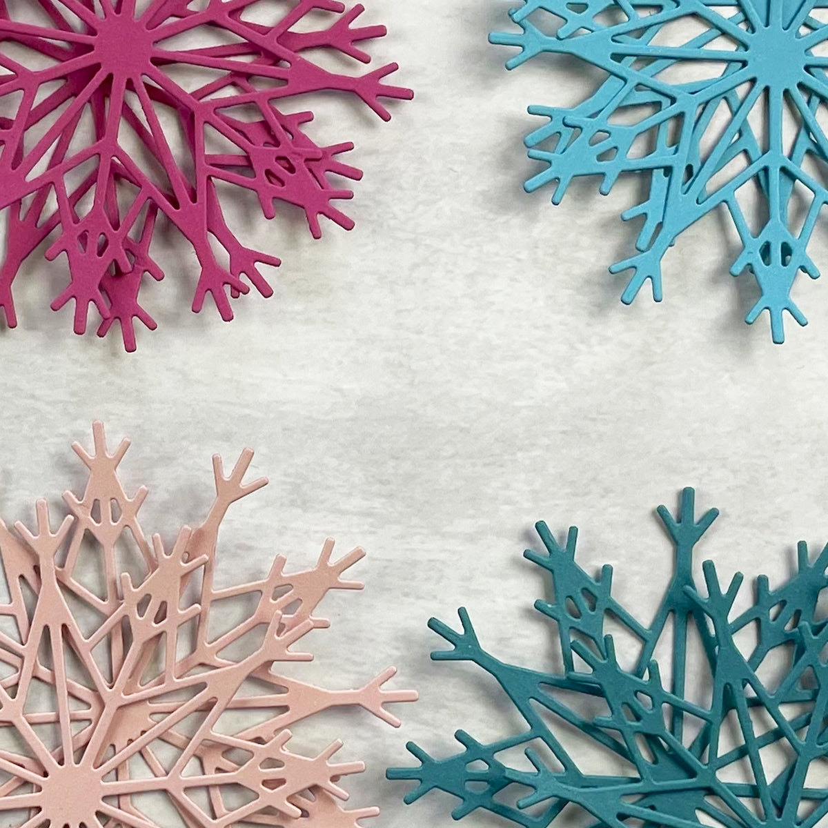 Woodstock Cardstock Paper Christmas Snowflake Cutouts