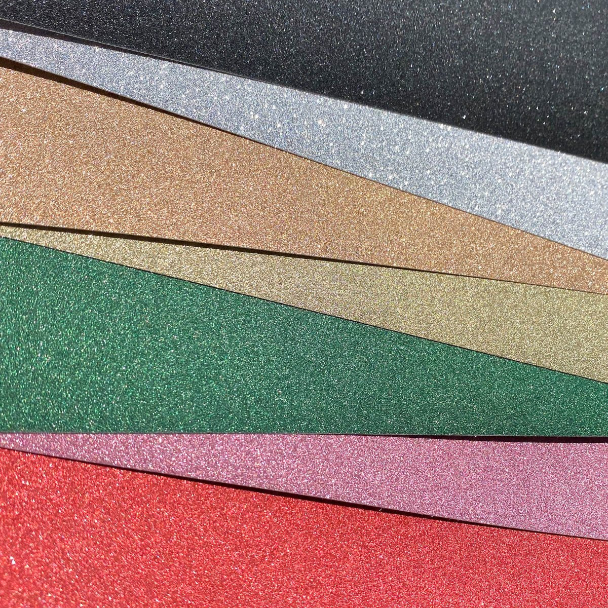 Mirrisparkle Glitter Cardstock paper