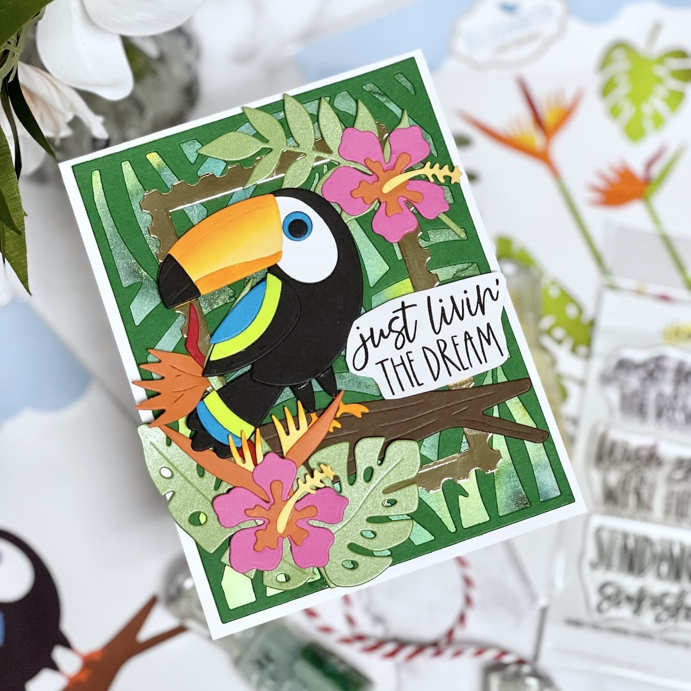 Toucan Summer Handmade Card